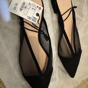 Zara dressy mule shoe